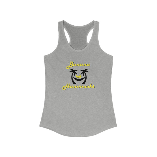 Women's Banana Hammocks Next Level Racerback Tank