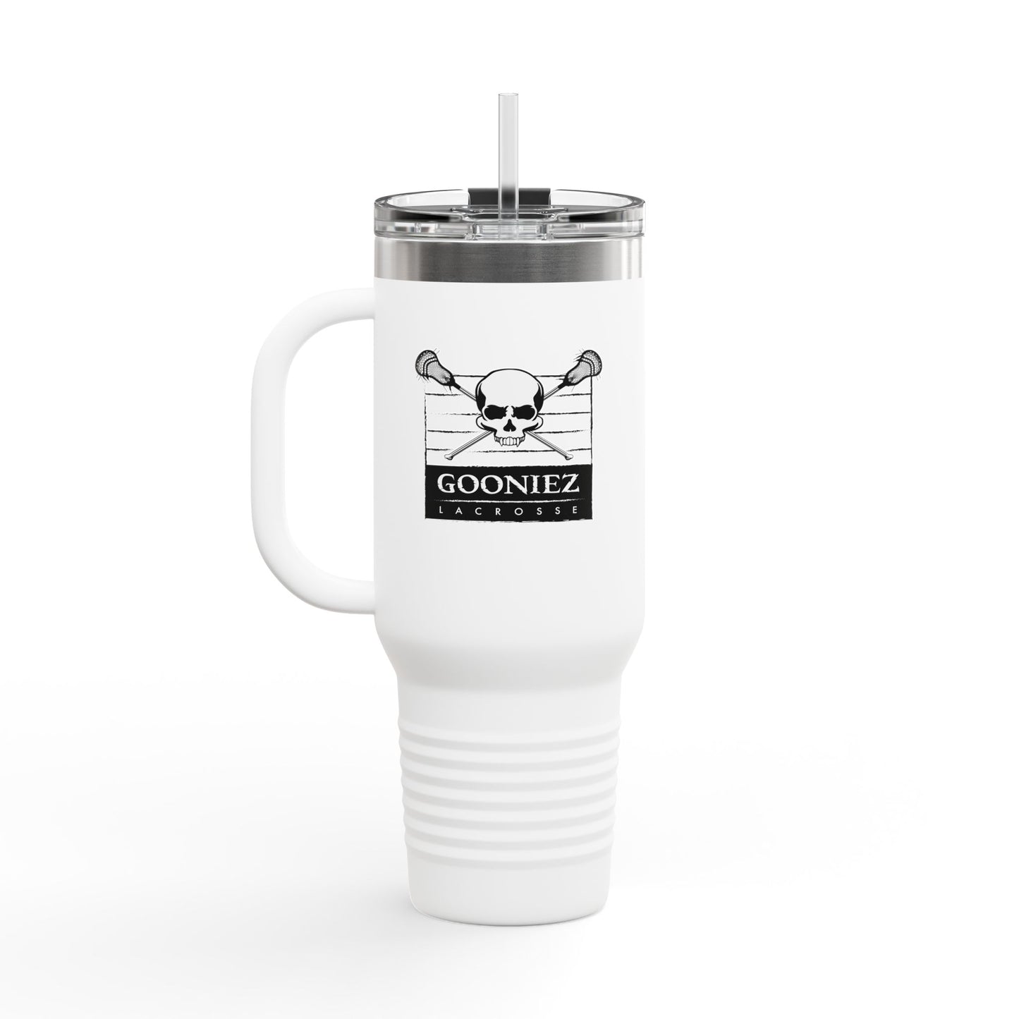 Gooniez Lacrosse Insulated Travel Mug (40oz)