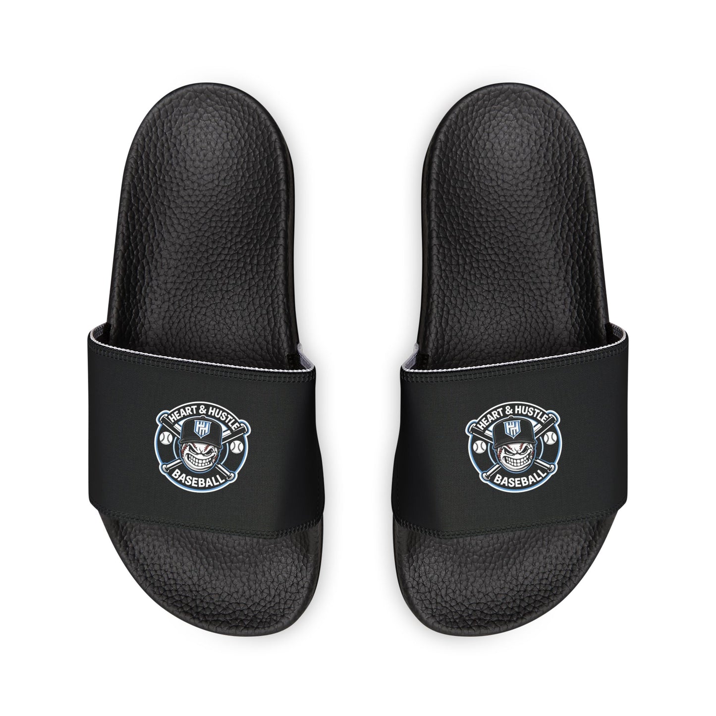 Youth Heart and Hustle Baseball Slide Sandals