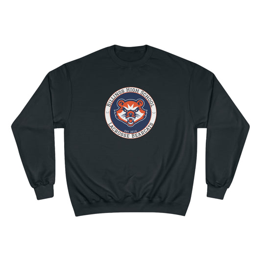 Adult Billings Bearcats Lacrosse Champion Crewneck