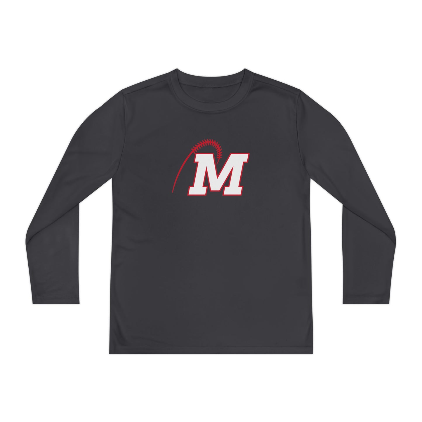 Youth Milwood Little League Sport-Tek Performance Long Sleeve Shirt
