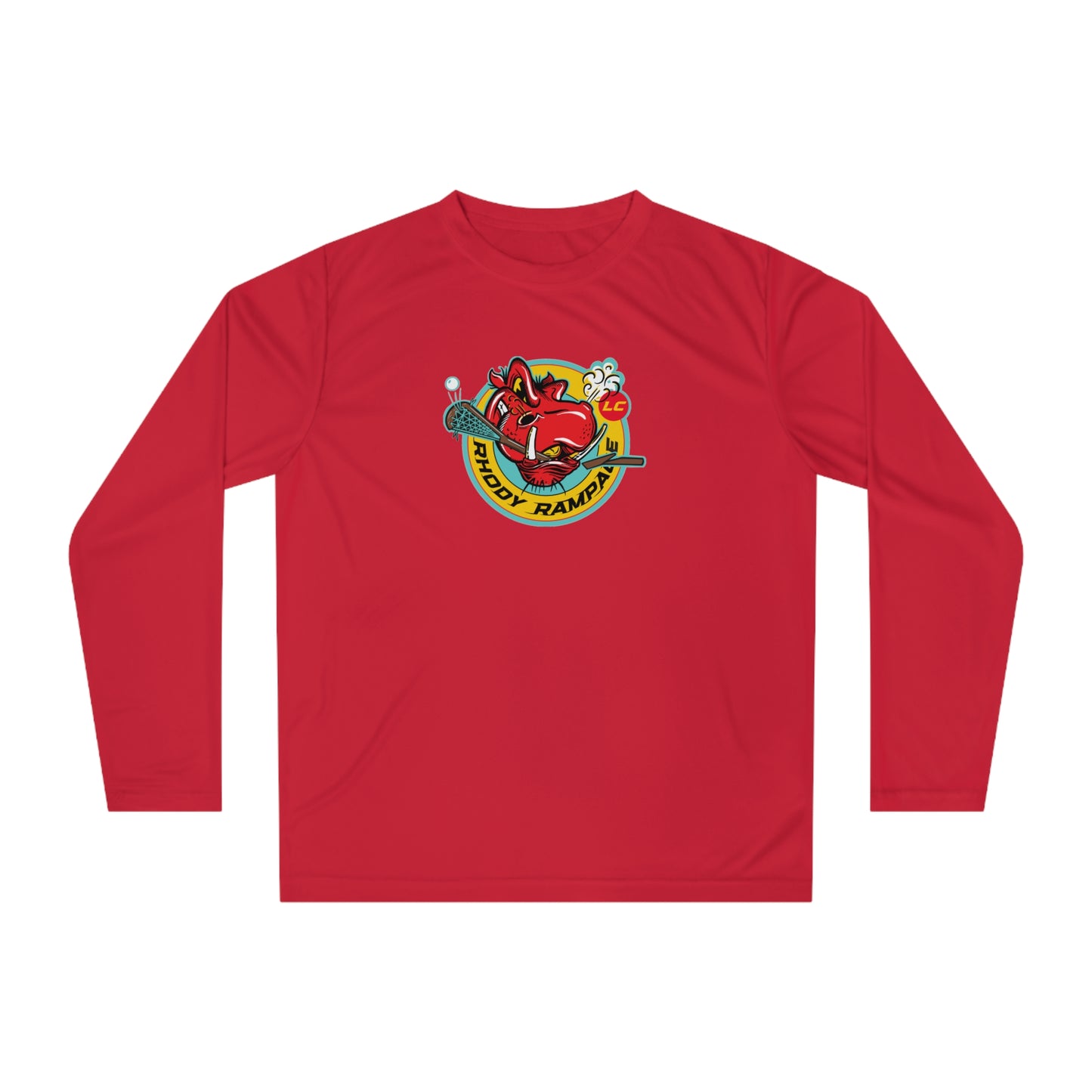 Adult RI Rampage Team 365 Performance Long Sleeve Shirt