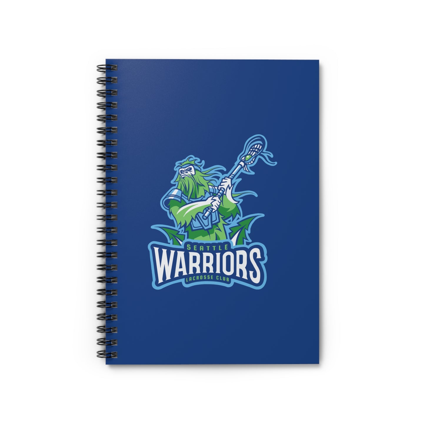 Seattle Warriors Lacrosse Spiral Notebook - Ruled Line (8" x 6")