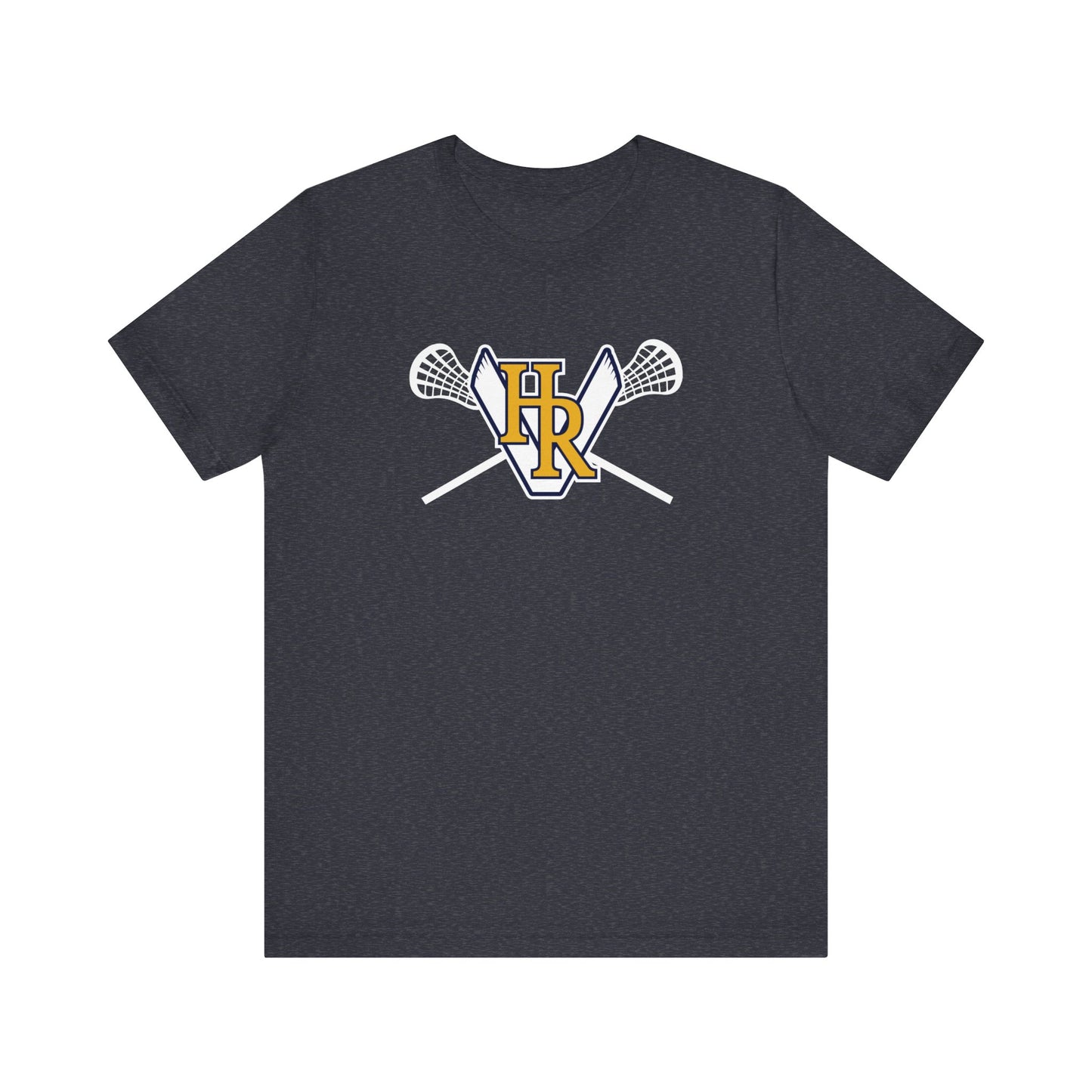 Adult HRV Lacrosse Bella + Canvas Short Sleeve Cotton Tee