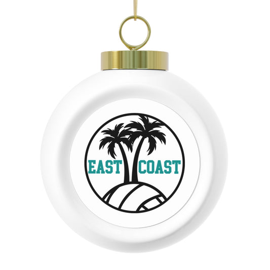 East Coast Volleyball Christmas Ball Ornament