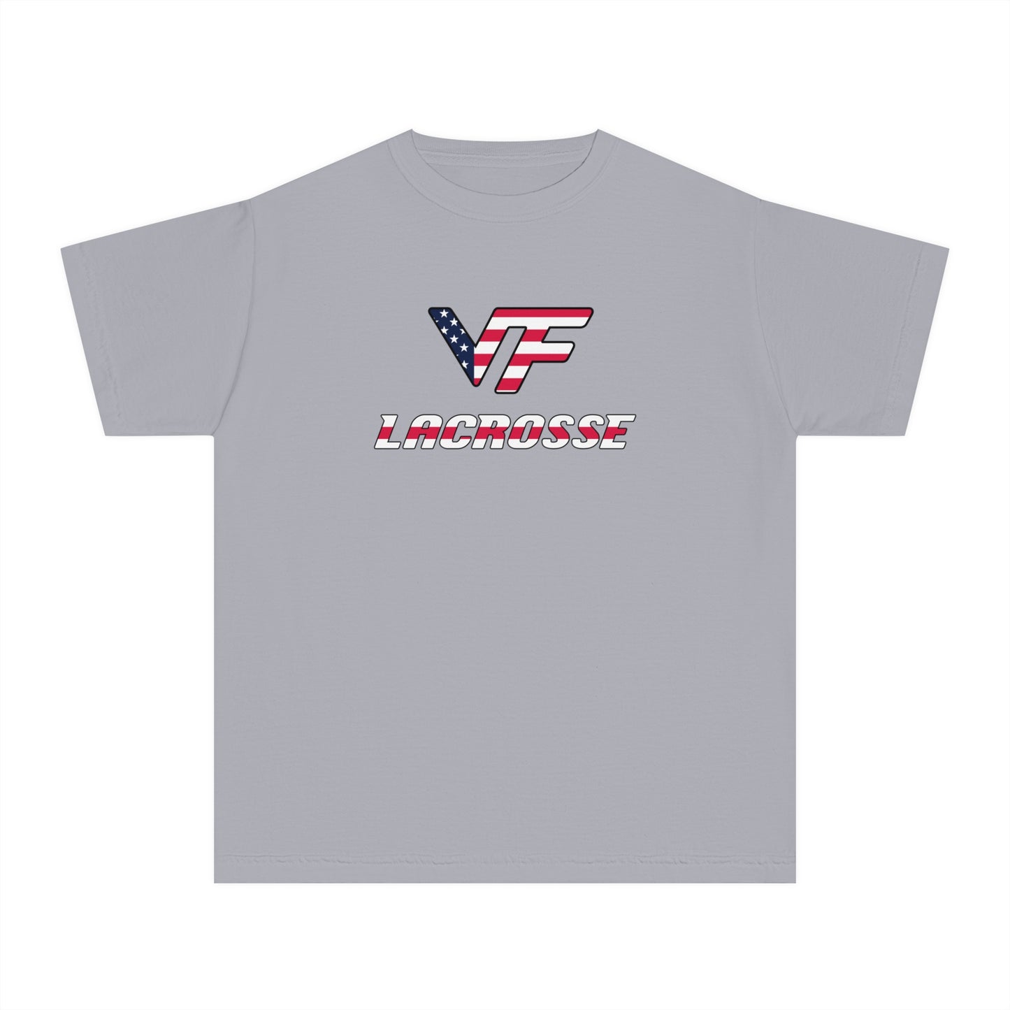 Youth Vallivue Lacrosse Garment Dyed T-Shirt