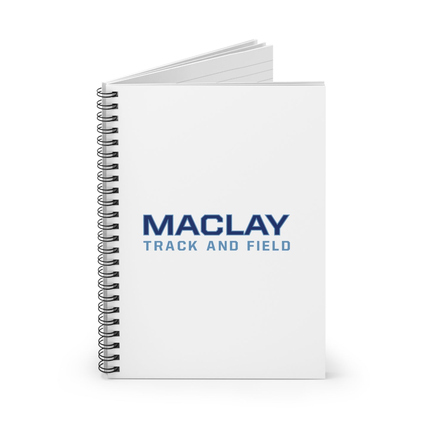 Maclay Track & Field Spiral Notebook - Ruled Line (8" x 6")