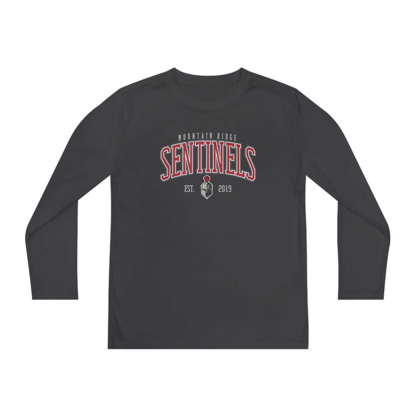 Youth Mountain Ridge Sentinels Lacrosse Sport-Tek Performance Long Sleeve Shirt