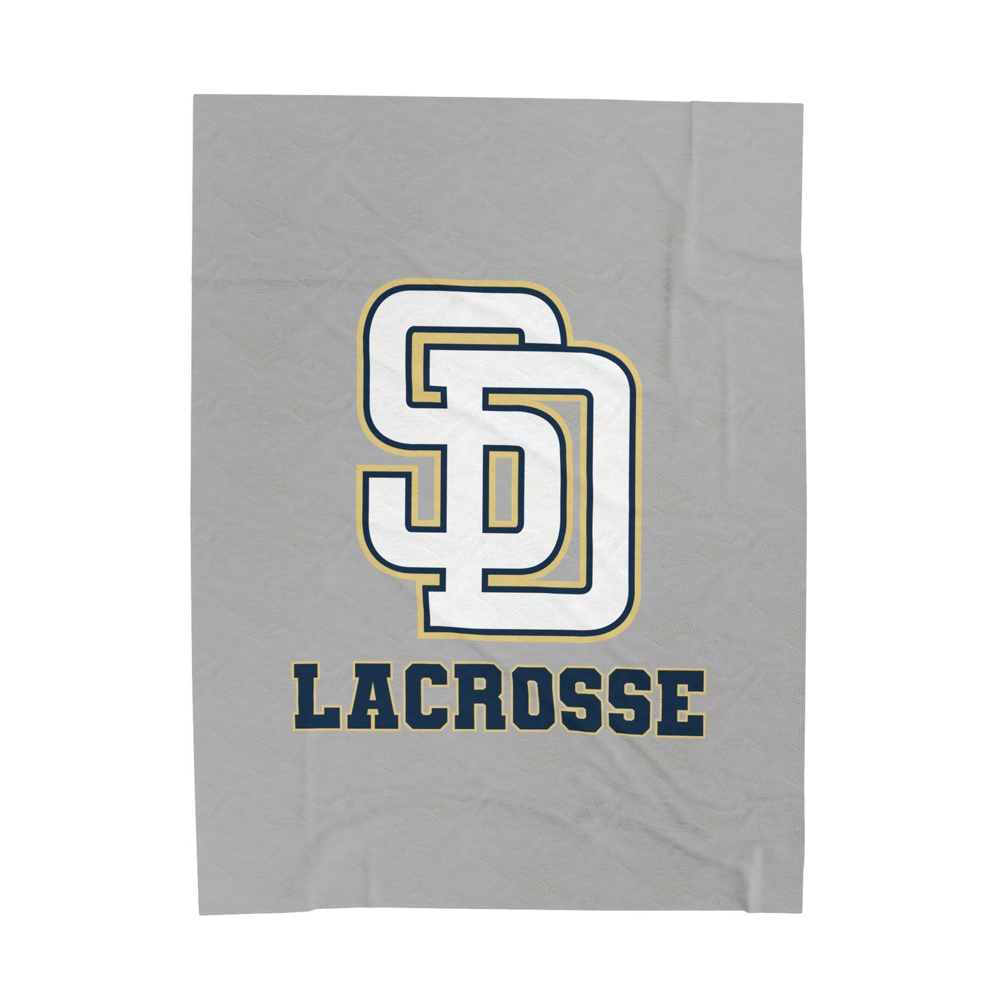 Soddy Daisy Lacrosse Velveteen Plush Blanket (60" x 80")