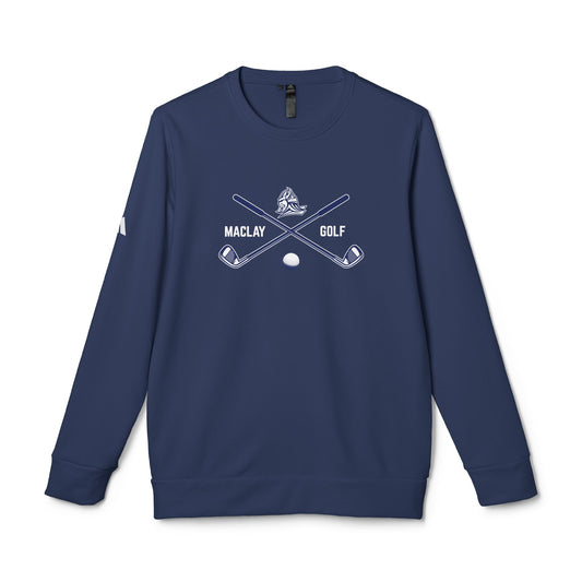 Adult Maclay Golf Adidas Fleece Crewneck