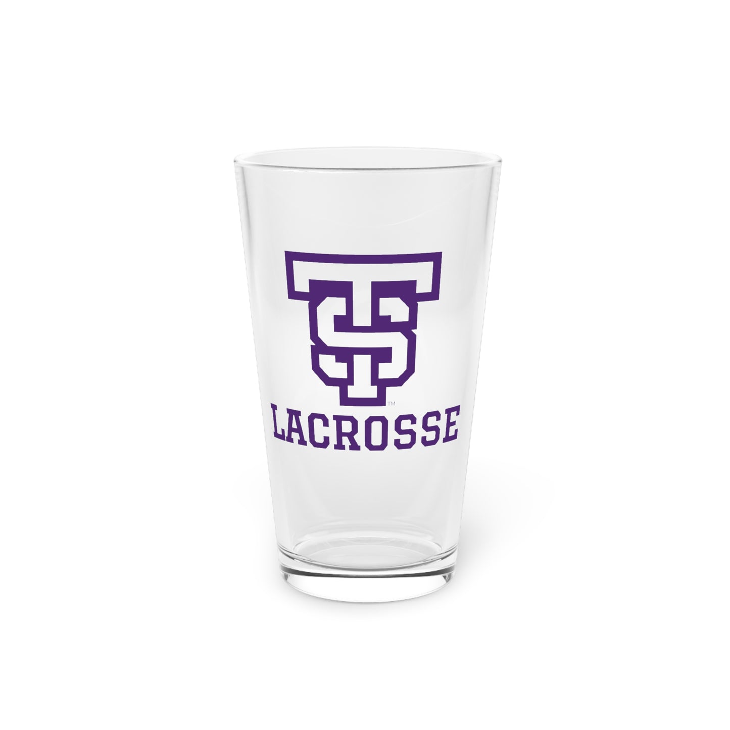 UST Lacrosse Pint Glass