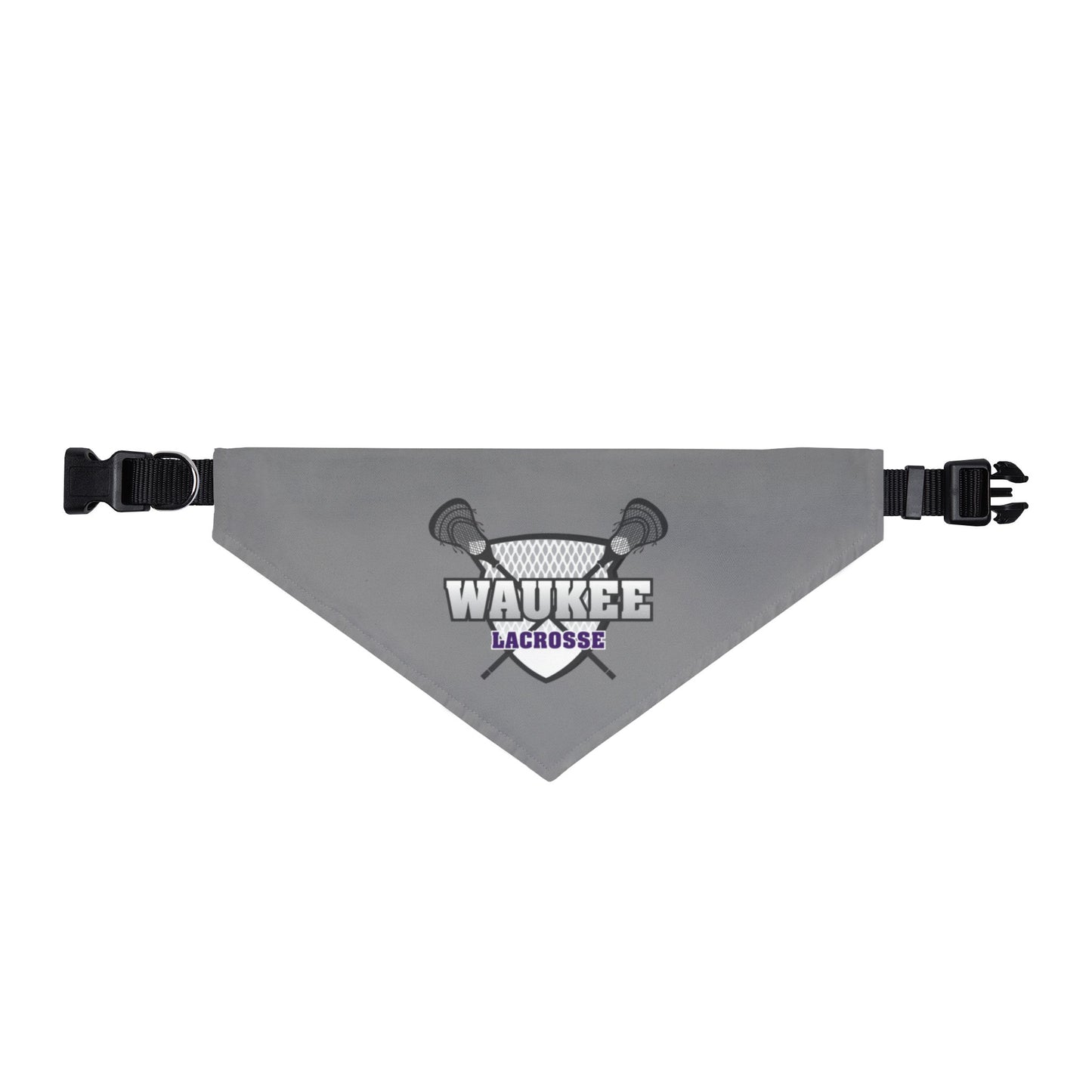 Waukee Lacrosse Clip-On Pet Bandana