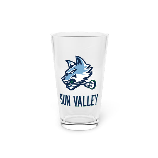 Sun Valley Lacrosse Pint Glass - 16oz