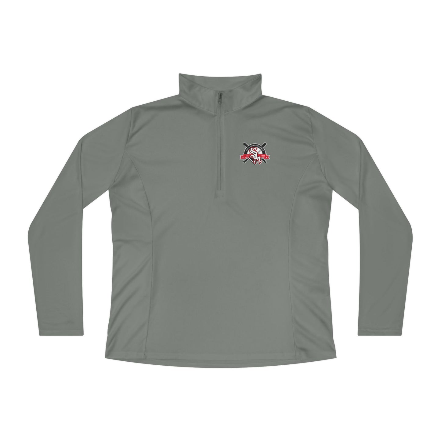 Women's South Orange-Maplewood Baseball Sport-Tek Quarter-Zip Pullover
