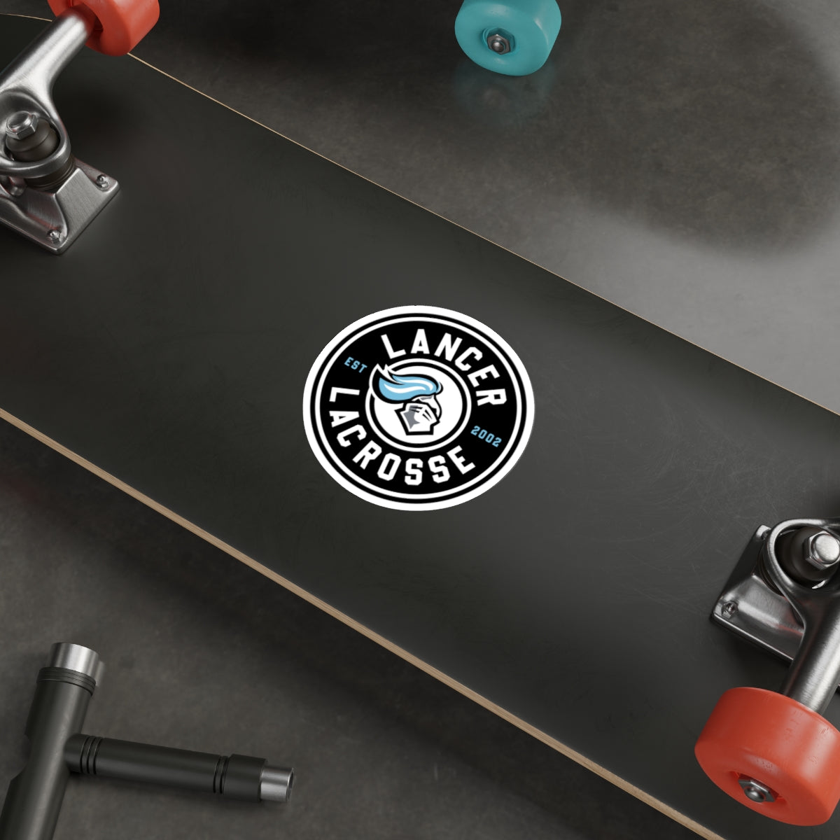 Lancer Laccrosse Die Cut Sticker