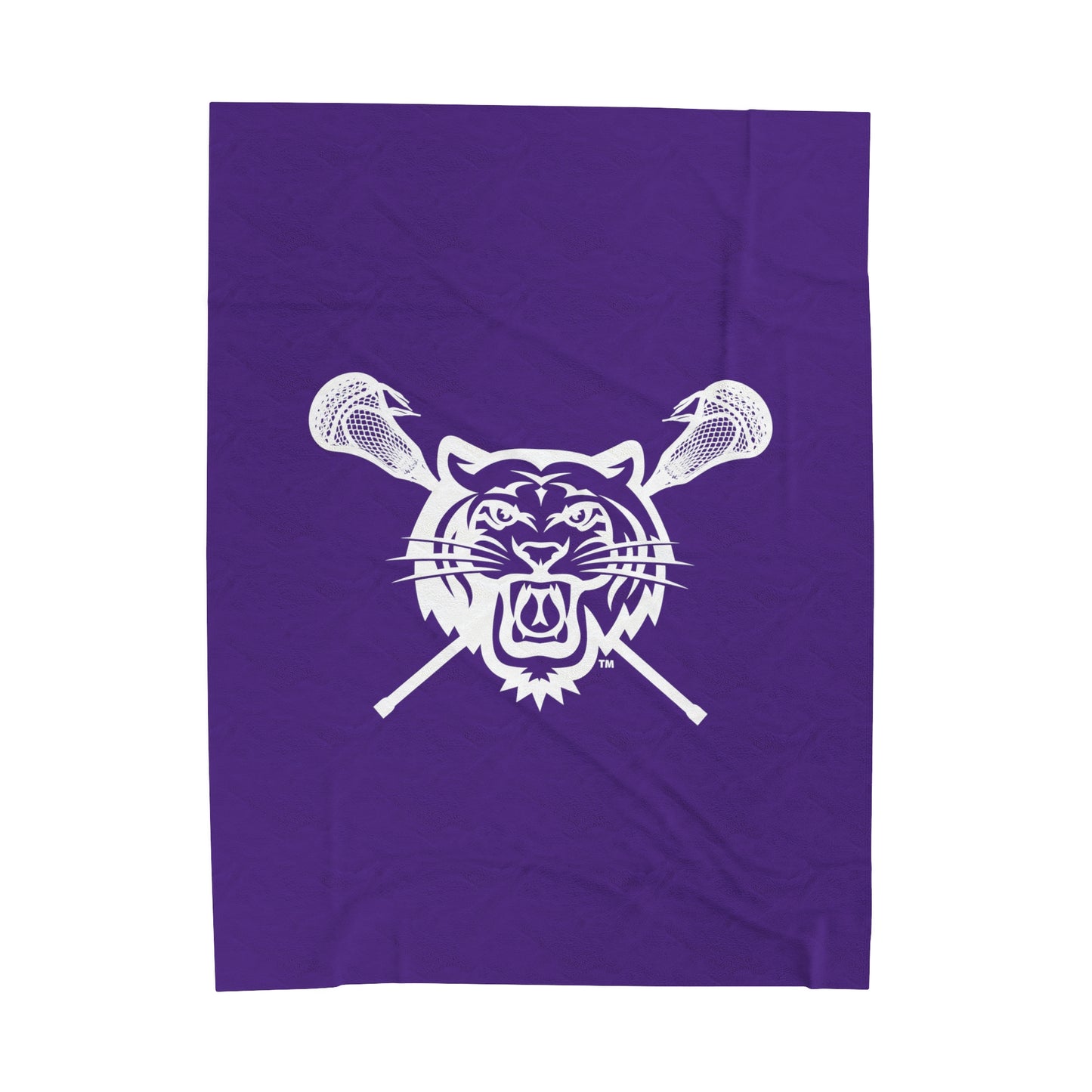 Tiger Lax Velveteen Plush Blanket (60" x 80")