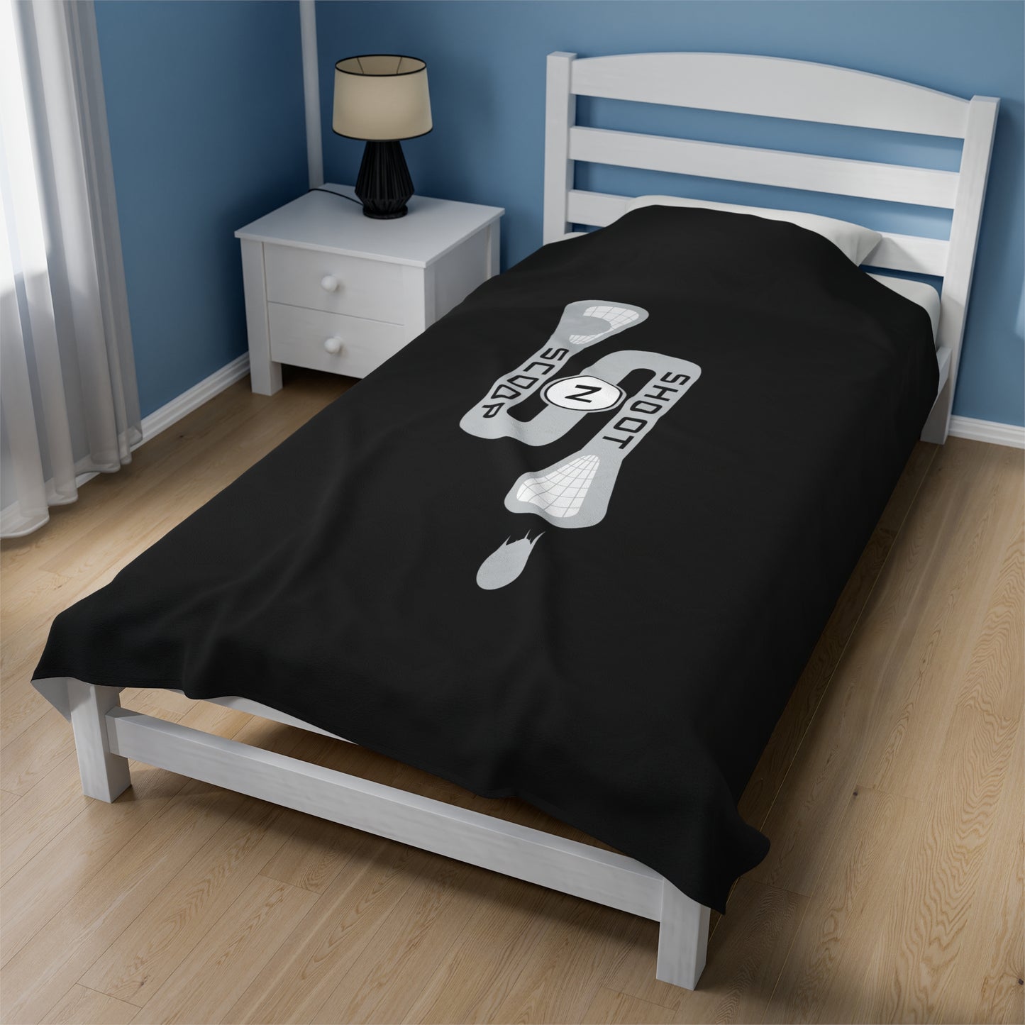 ShootnScoo Velveteen Plush Blanket (60" x 80")
