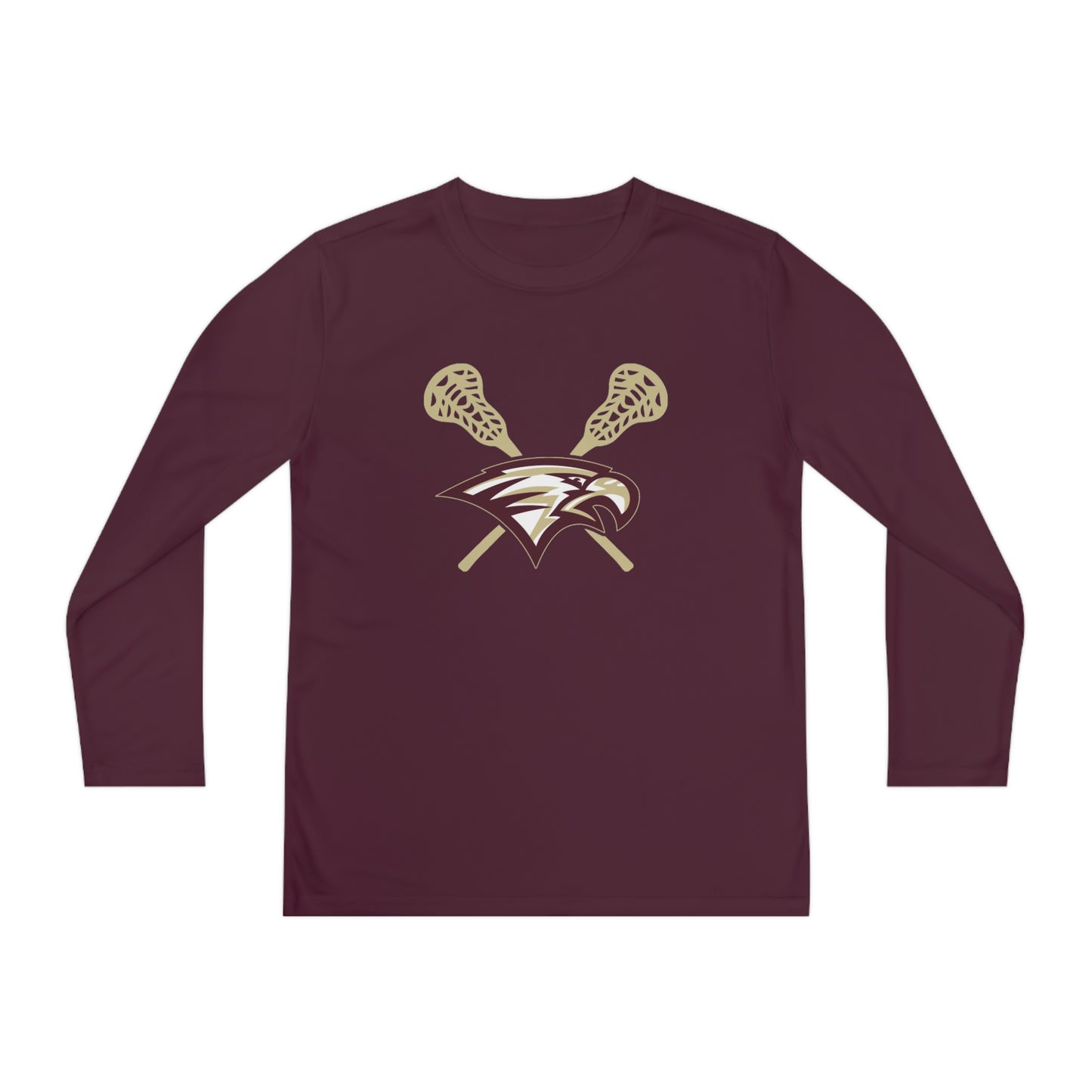 Youth Maple Mountain Youth Lacrosse Sport-Tek Performance Long Sleeve Shirt