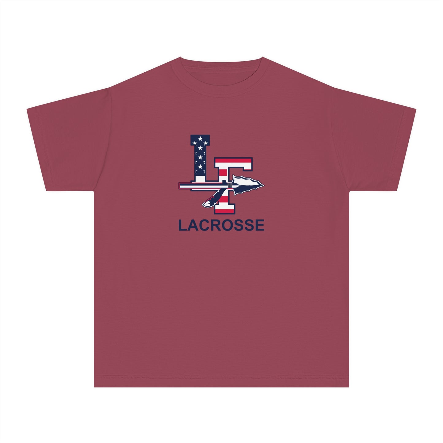Youth LF Lacrosse Garment Dyed T-Shirt
