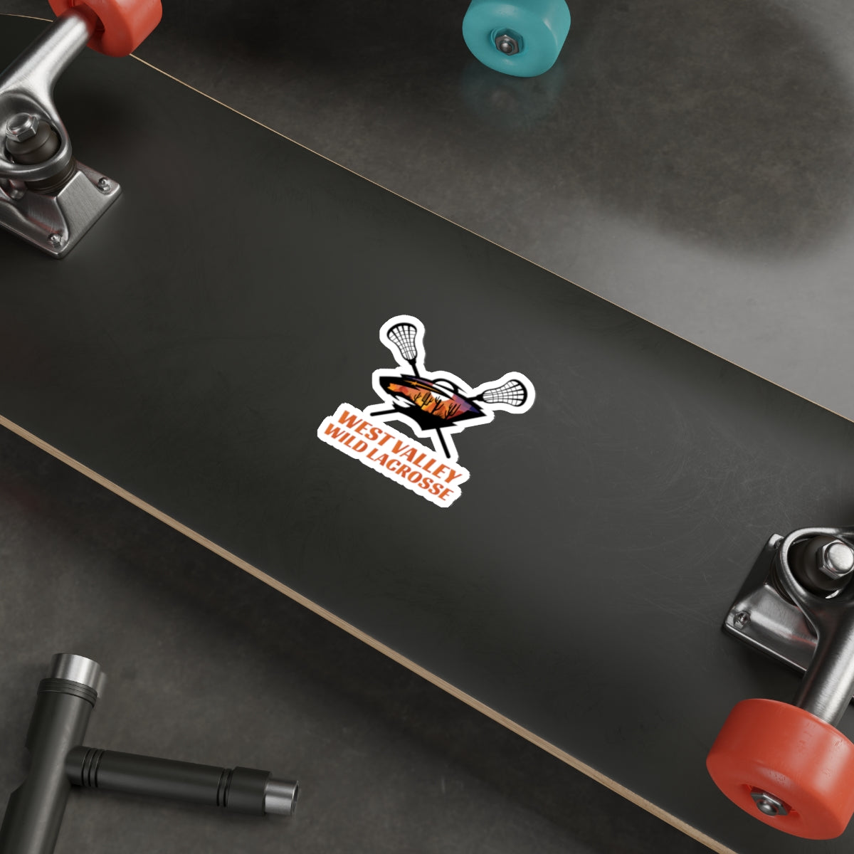 WVW Lacrosse Die-Cut Stickers