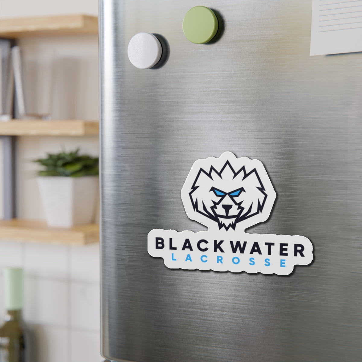 Blackwater Lacrosse Die-Cut Magnet