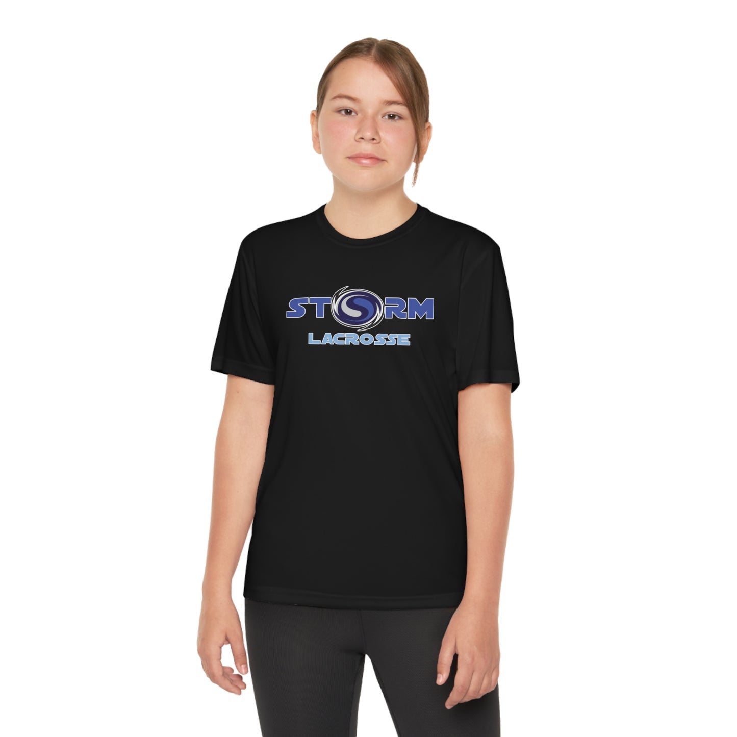 Youth Storm Lacrosse Sport-Tek Performance Tee
