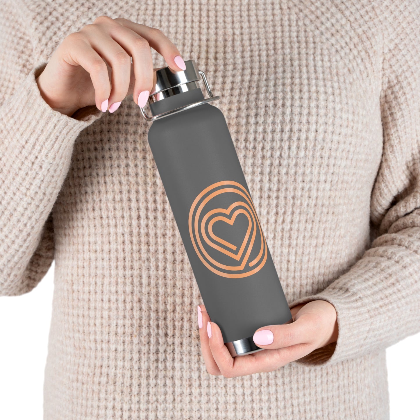 JNF Copper Vacuum Insulated Bottle (22oz)
