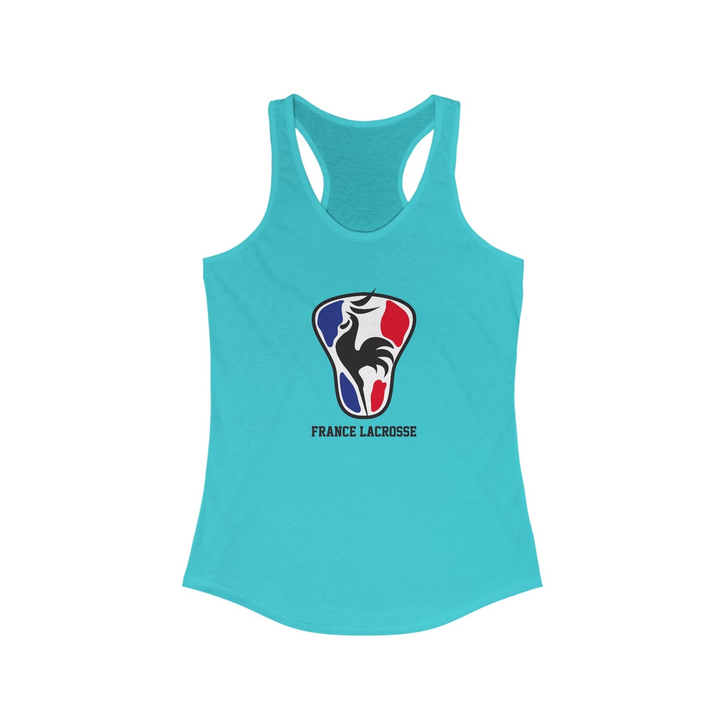 Women's France Lacrosse Next Level Racerback Tank