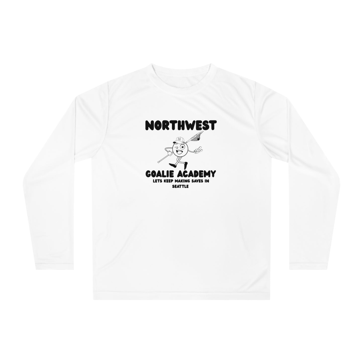 Adult Northwest Goalie Academy Team 365 Performance Long Sleeve Shirt