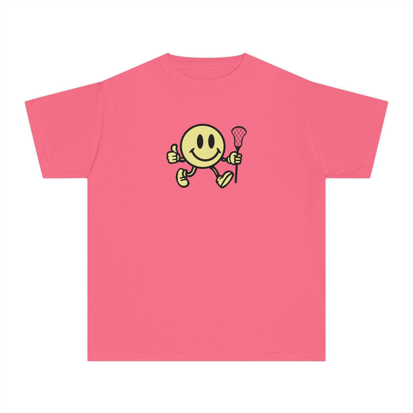 Youth Happy Lax Comfort Colors Garment Dyed T-Shirt