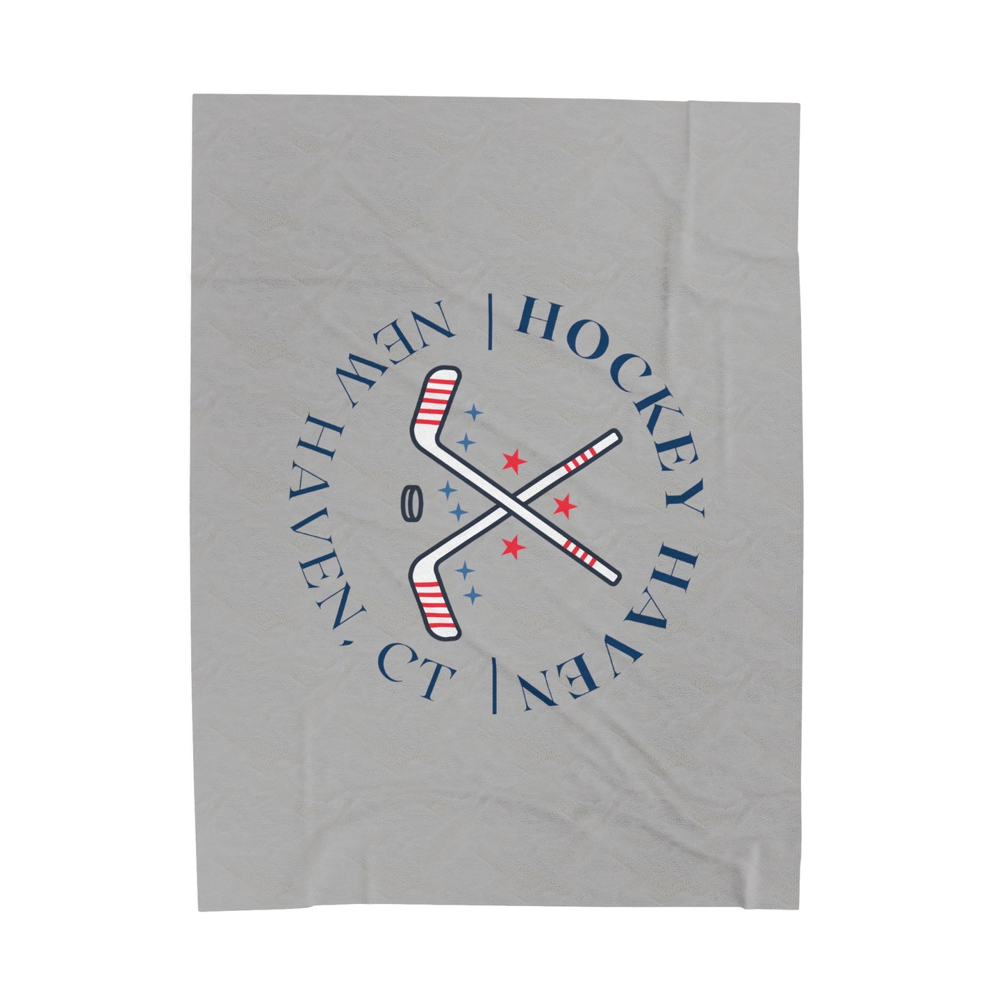 Hockey Haven Community Velveteen Plush Blanket (60" x 80")