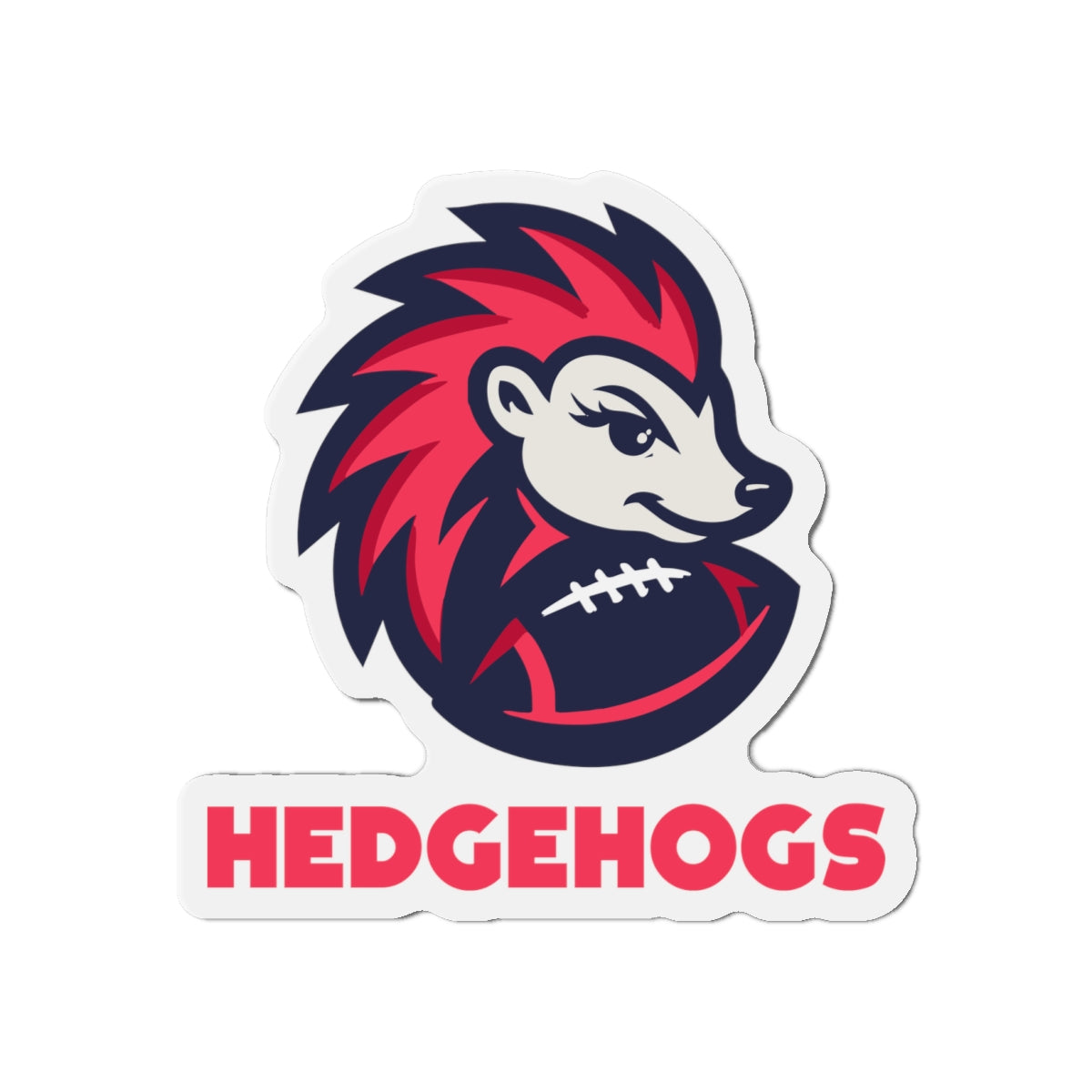 Hedgehogs Die-Cut Magnet