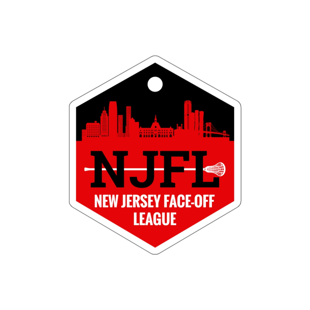 NJFL Die-Cut Sticker