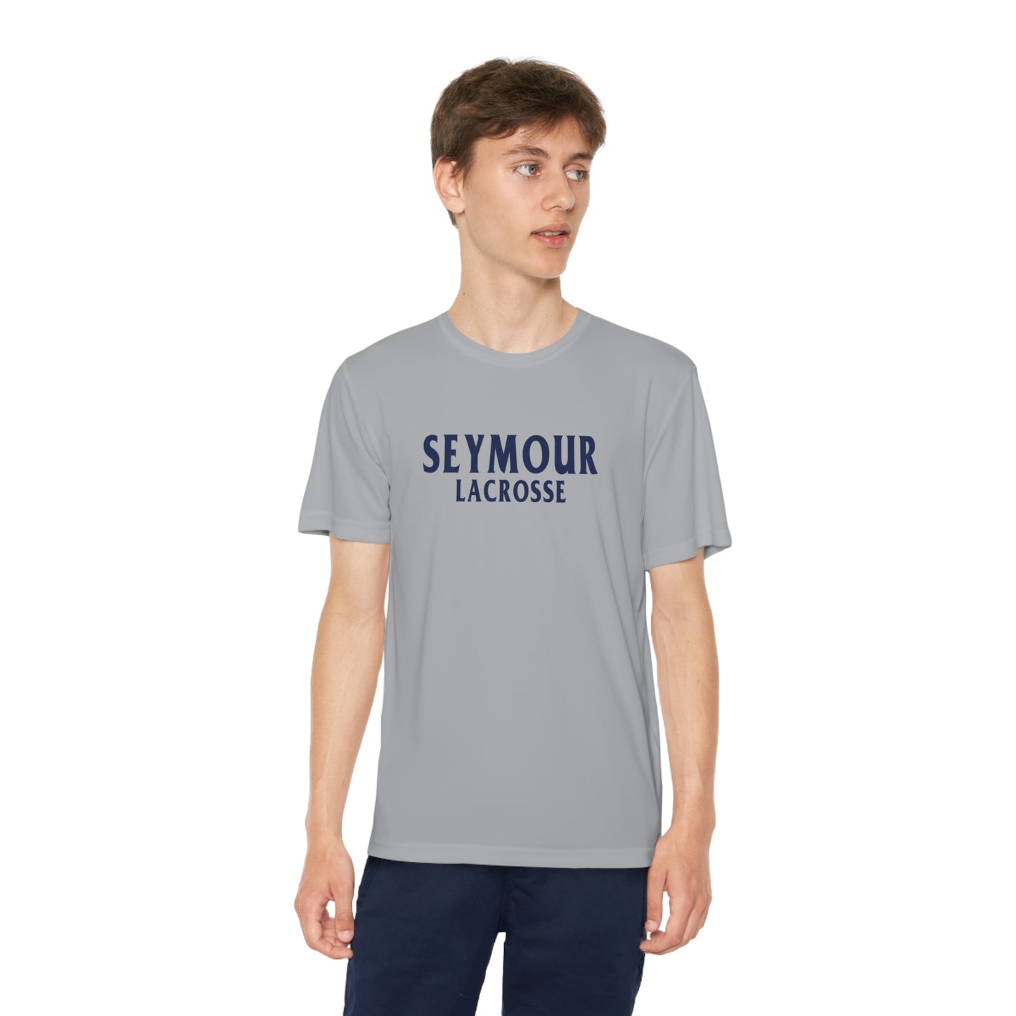Youth Seymour Lacrosse Sport-Tek Performance T-shirt