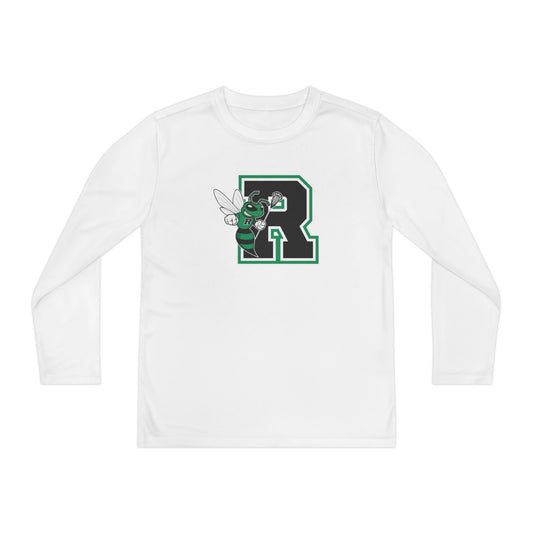 Youth Jr Hornets Lacrosse Sport-Tek Performance Long Sleeve Shirt
