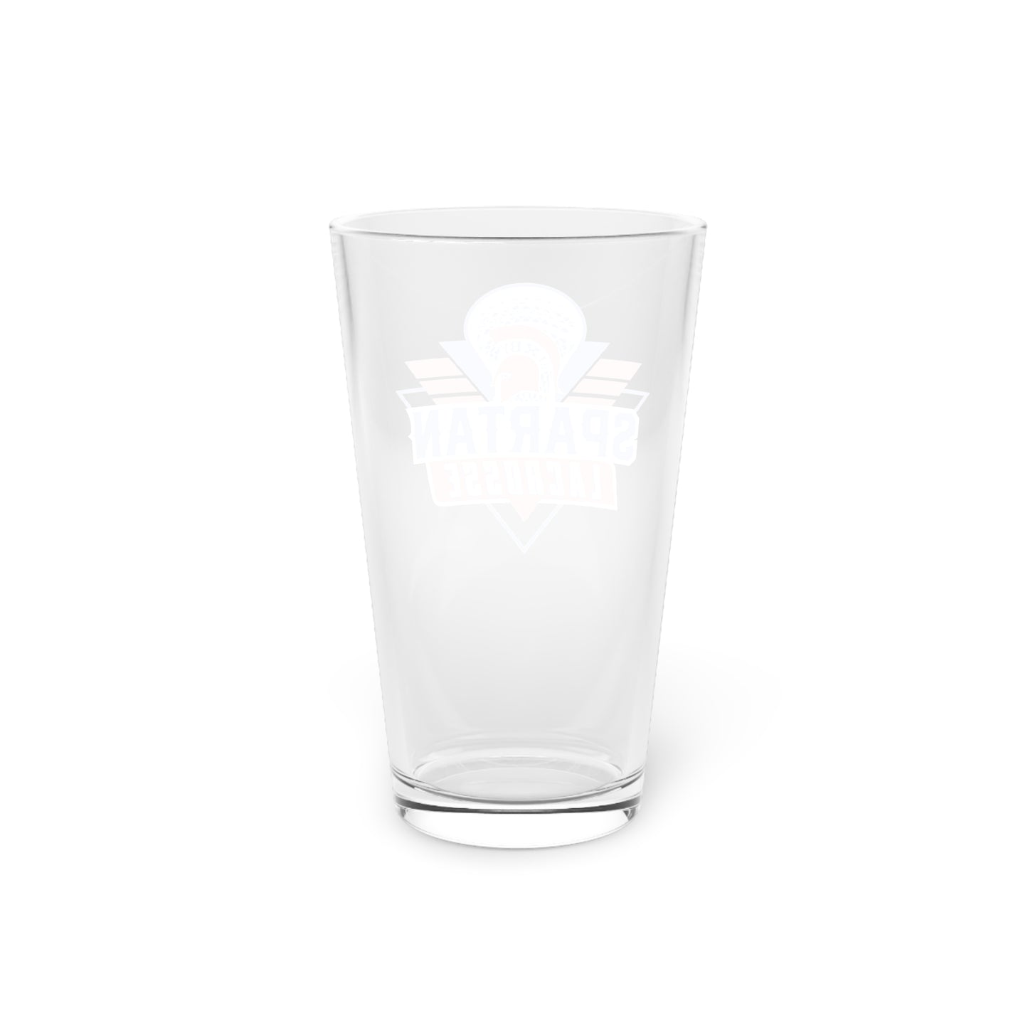 Bixby Spartan Lacrosse Pint Glass