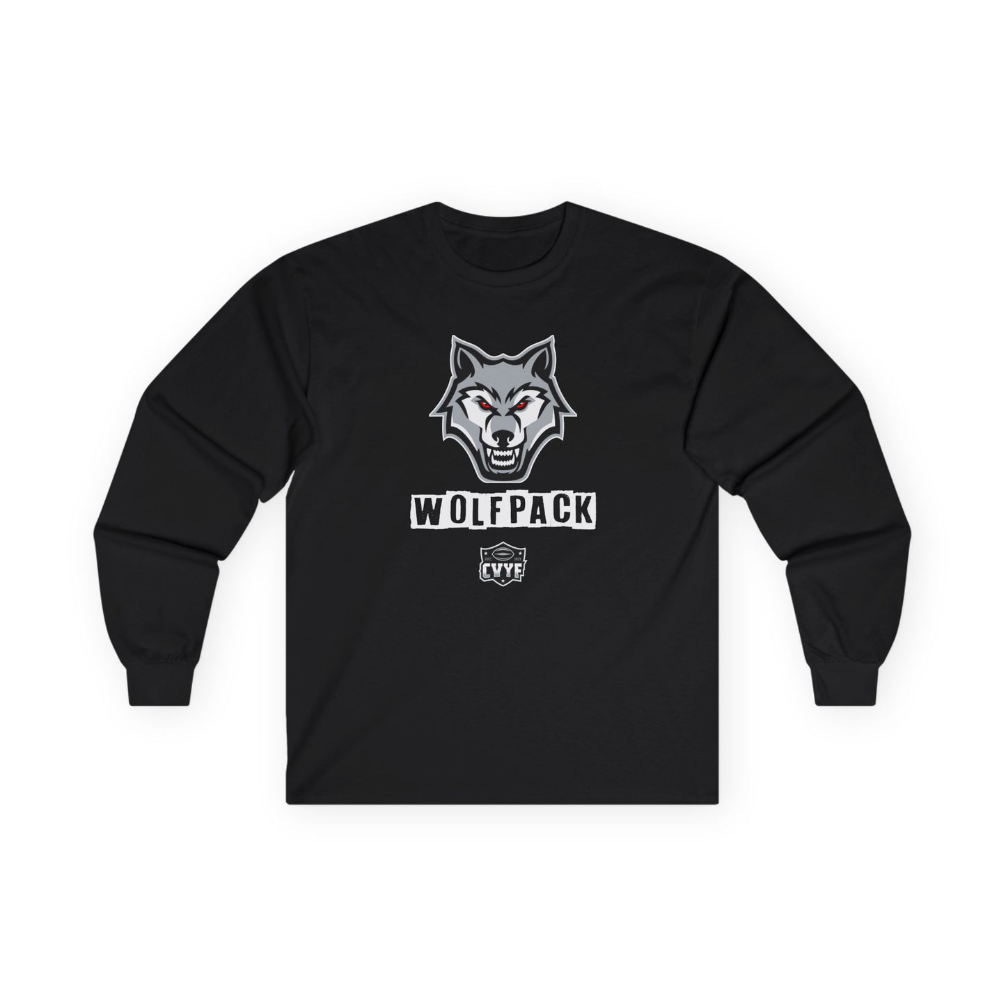 Adult Wolfpack Gildan Ultra Cotton Long Sleeve