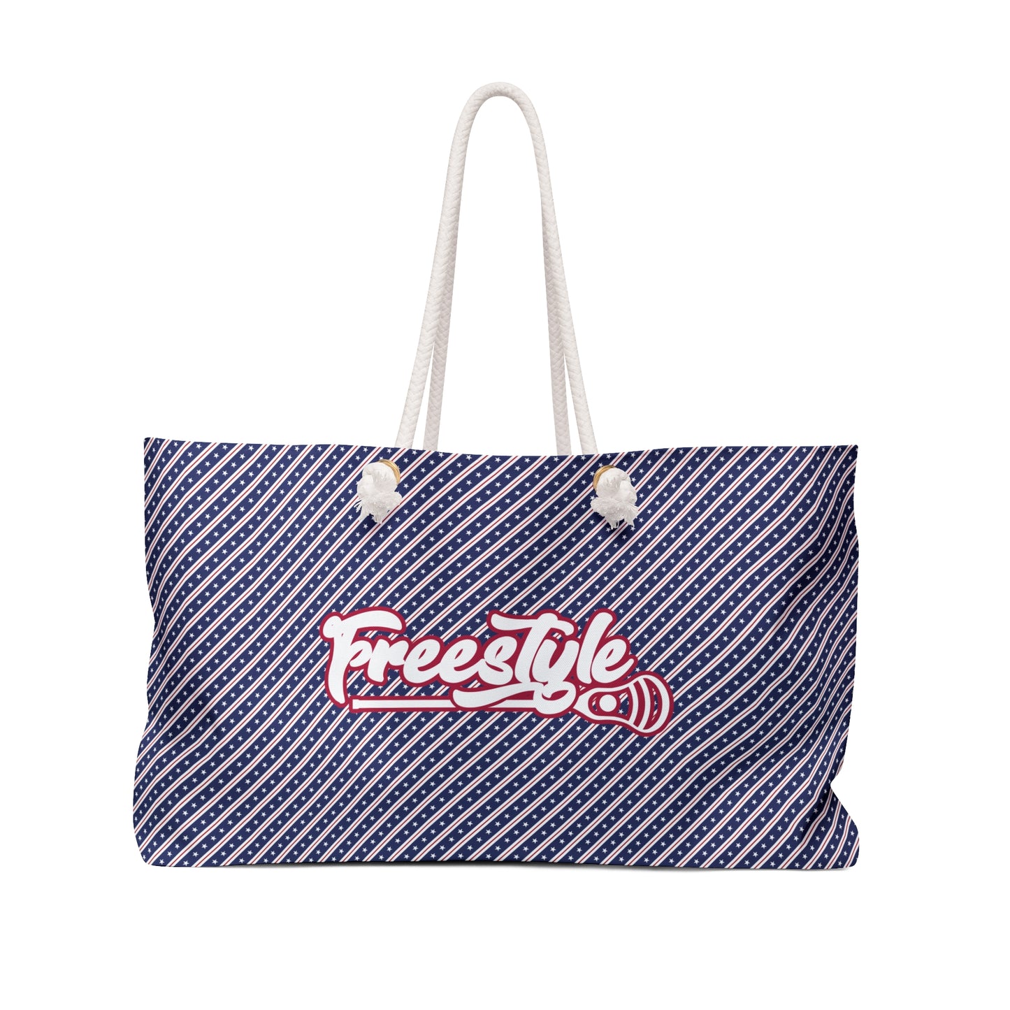 Freestyle Lacrosse Weekender Tote Bag