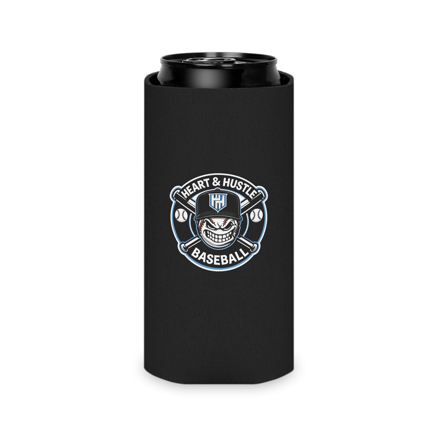 Heart and Hustle Baseball Can Cooler 3-pack