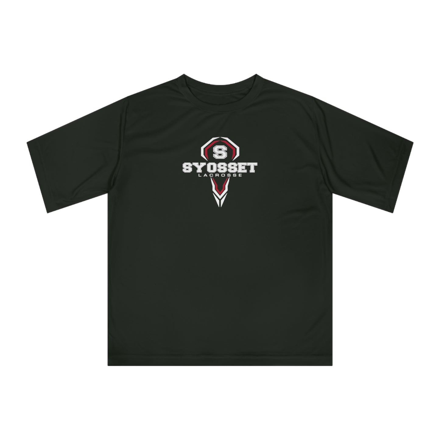 Adult Syosset Lacrosse Team 365 Zone Performance T-shirt