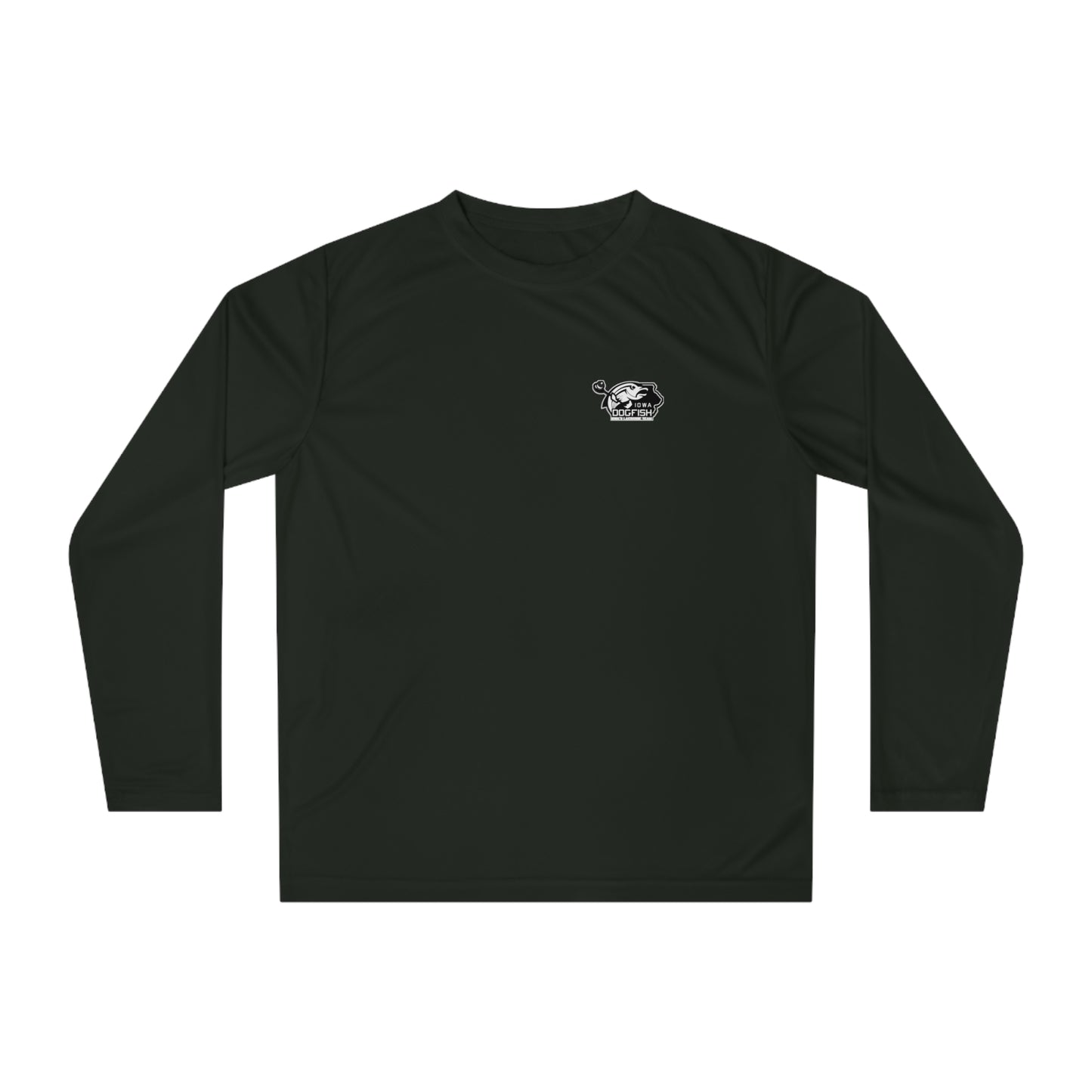 Adult Iowa Dogfish Team 365 Performance Long Sleeve Shirt