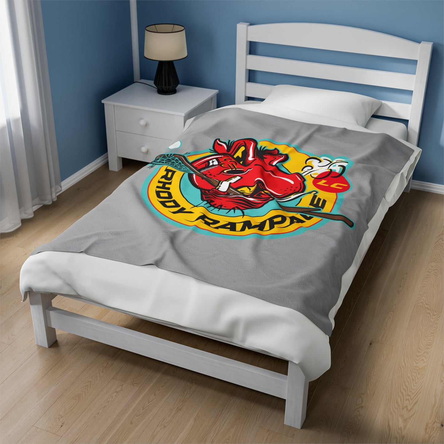 RI Rampage Velveteen Plush Blanket