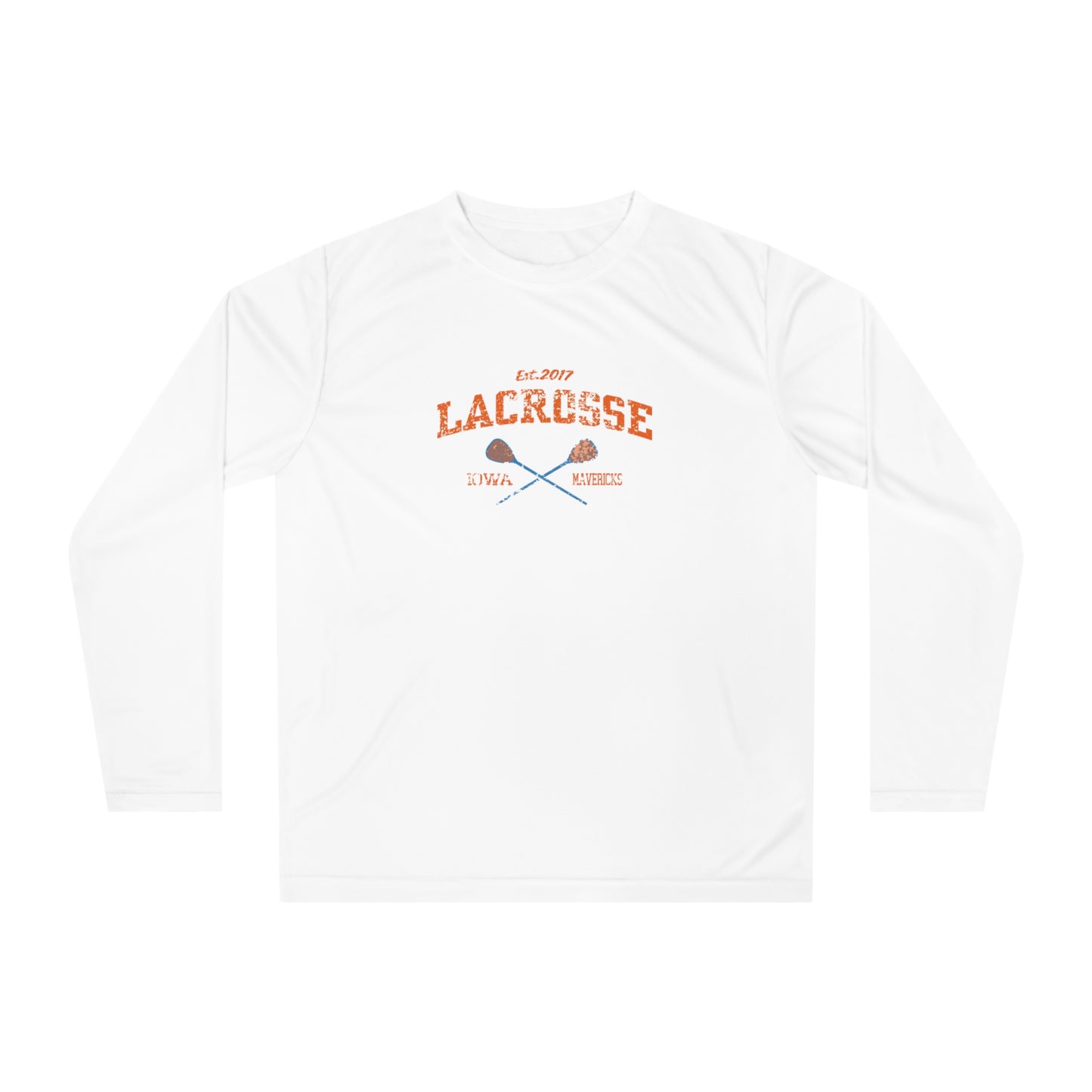 Adult Iowa Mavericks Team 365 Performance Long Sleeve Shirt