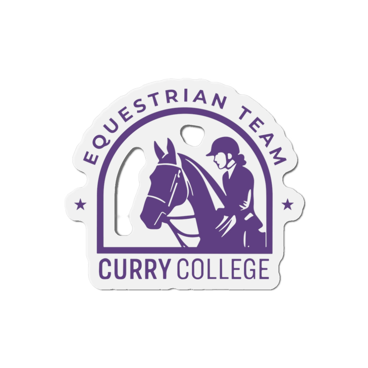 CC Equestrian Die-Cut Magnet