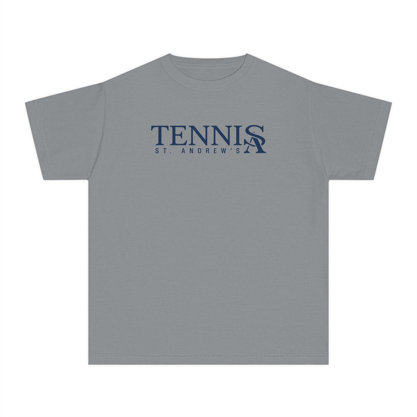 Youth Saints Tennis Comfort Colors Garment Dyed T-Shirt