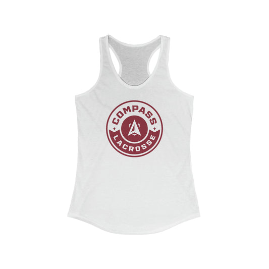 Women's Compass Lacrosse Next Level Racerback Tank