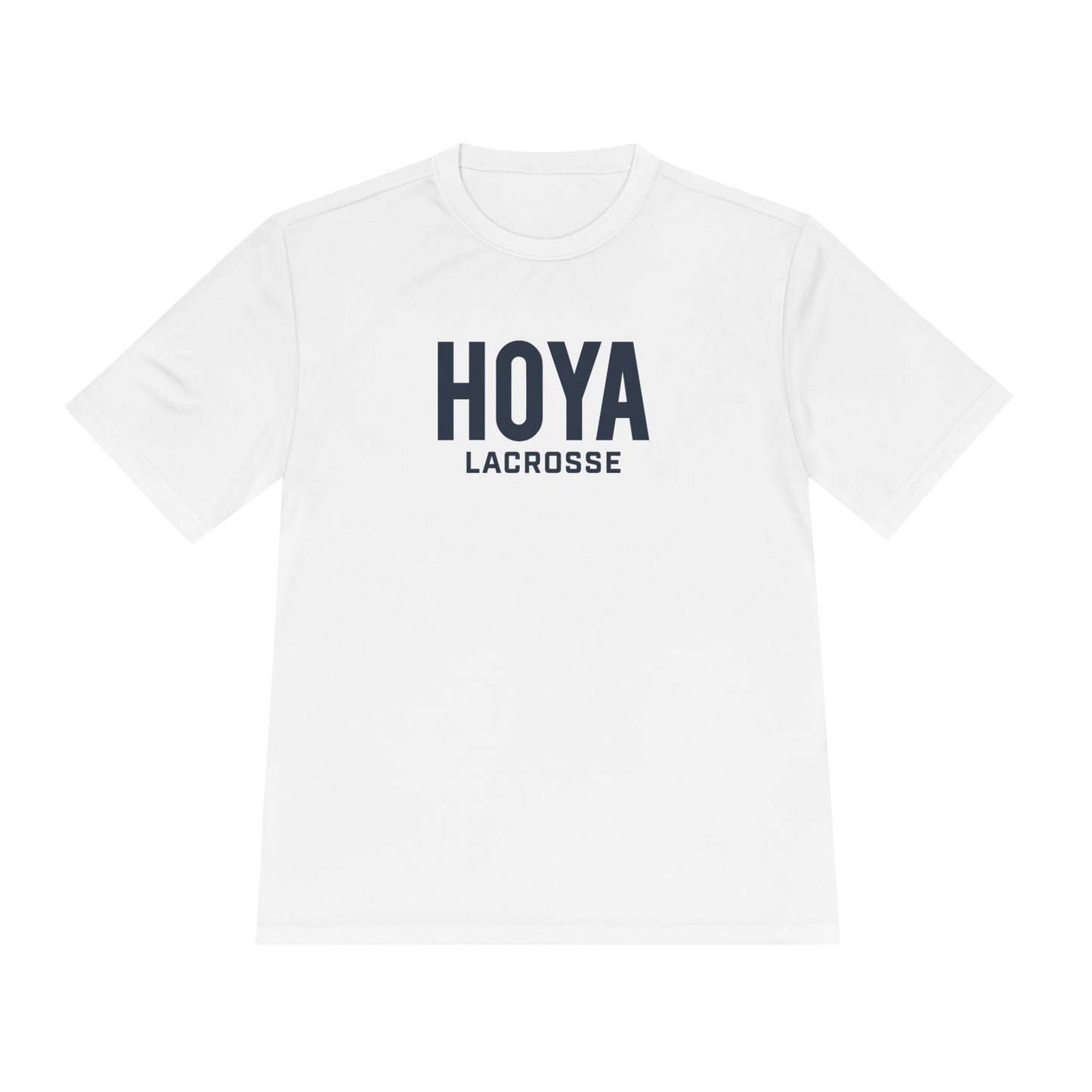 Adult Hoyas Lacrosse Sport-Tek T-Shirt