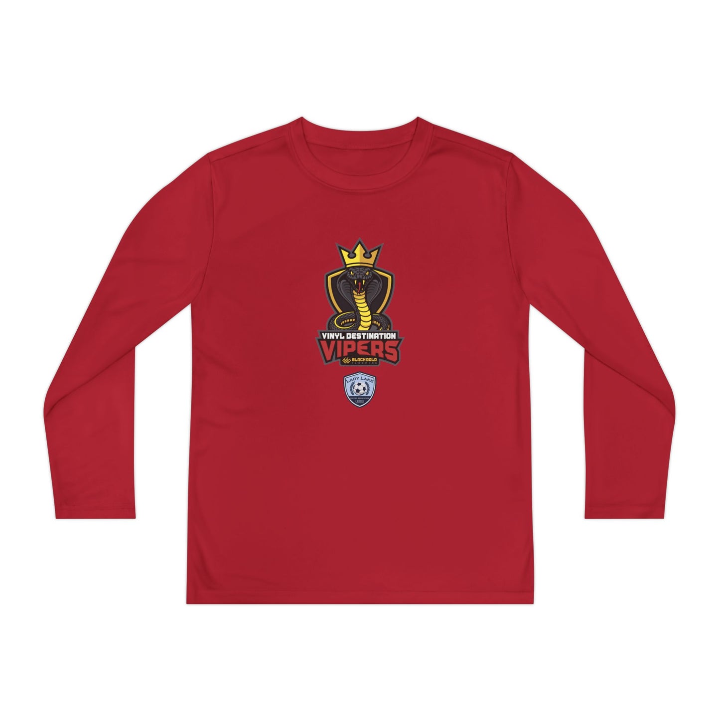 Youth Vipers Sport-Tek Performance Long Sleeve Shirt