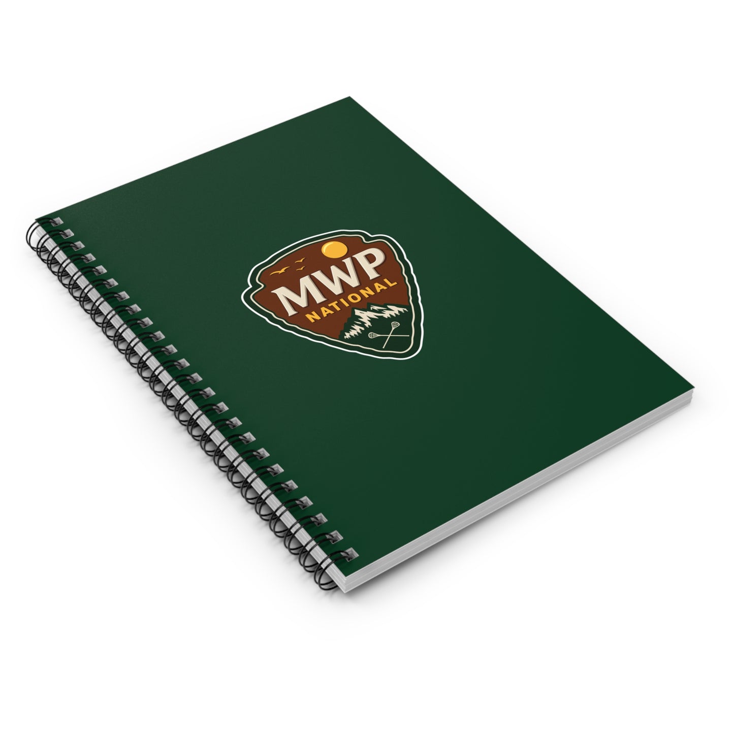 MWP National Spiral Notebook - Ruled Line (8" x 6")