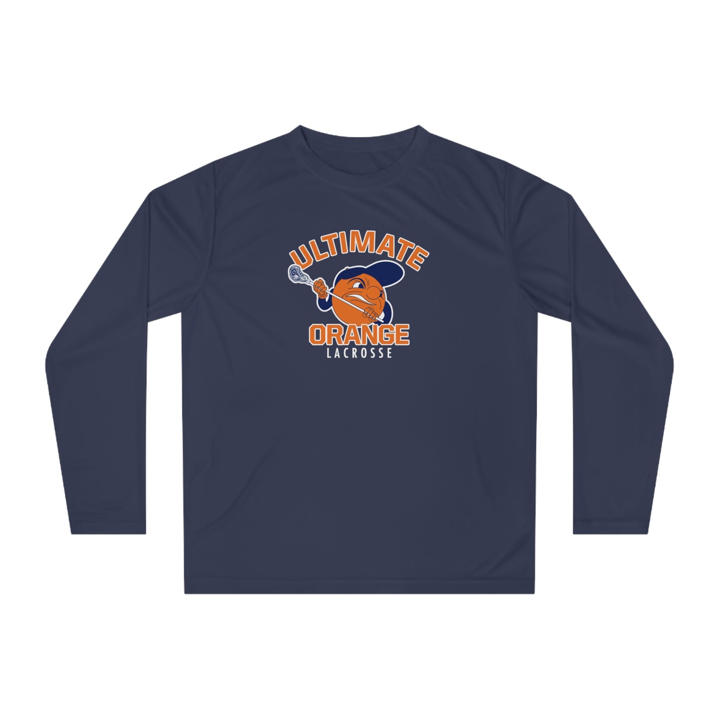 Adult Ultimate Orange Team 365 Performance Long Sleeve
